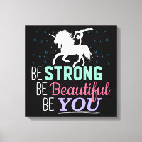 Sé fuerte y hermosa tú - Gimnasia Unicornio