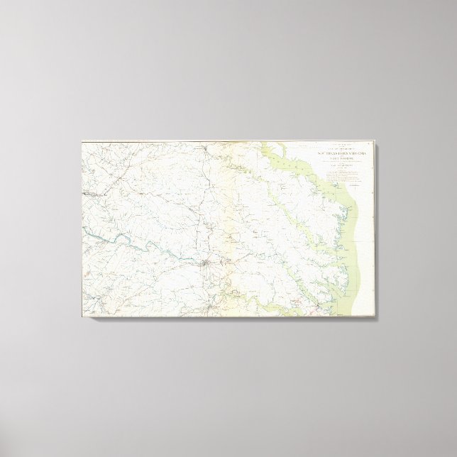 Lienzo SE Virginia, Ft Monroe (Anverso)