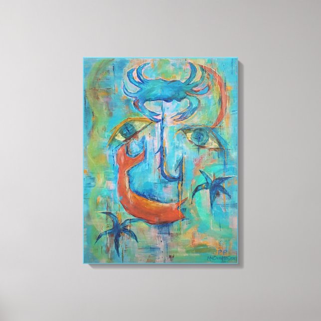 Lienzo Seafood Lover (Anverso)