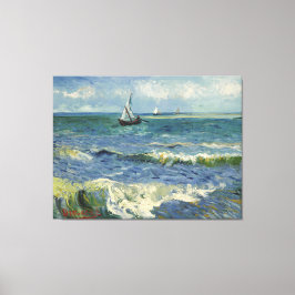 Lienzo Seascape Les Saintes-Maries-de-la-Mer de Van Gogh