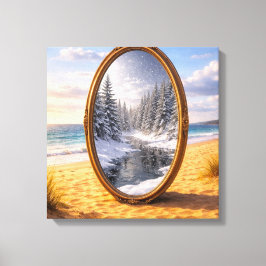 Lienzo Seasonal Mirror