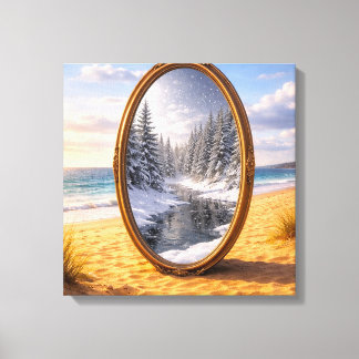 Lienzo Seasonal Mirror