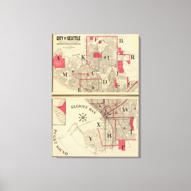 Lienzo Seattle (Anverso)