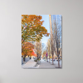 Lienzo Seattle en otoño