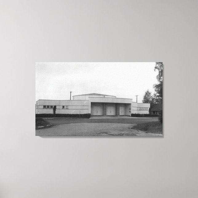 Lienzo Seattle, WA - Teatro Penthouse (Anverso)