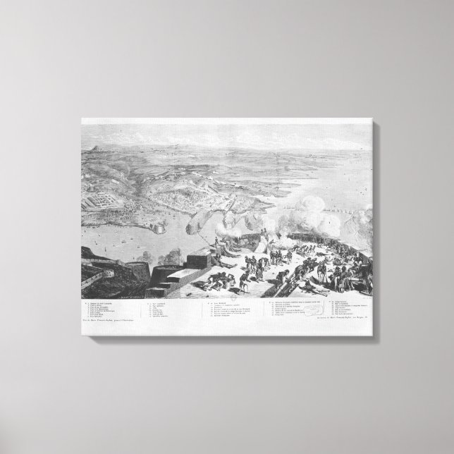 Lienzo Sebastopol del Fuerte Constantin (Anverso)