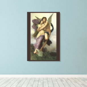 Lienzo Secuestro de Psiche por Bouguereau