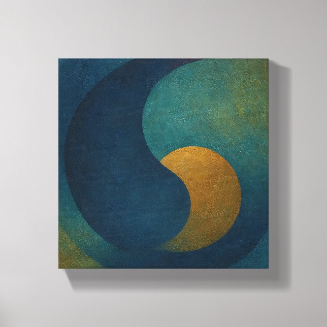 Lienzo "Seeds of Stillness" Abstract (Anverso)