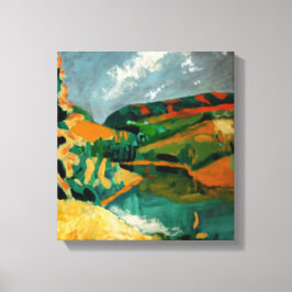 Lienzo Seguimiento De Oro