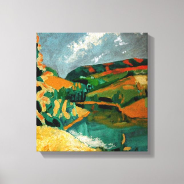 Lienzo Seguimiento De Oro (Anverso)