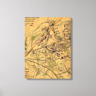 Lienzo Segunda batalla del encierro 3