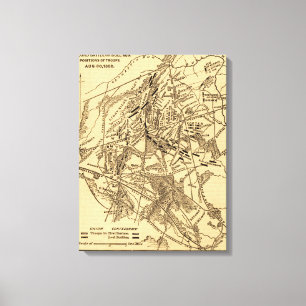 Lienzo Segunda batalla del encierro 5