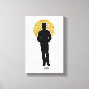 Lienzo Seinfeld Jerry Seinfeld Silhouette