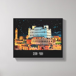 Lienzo Seiyun City - Yemen