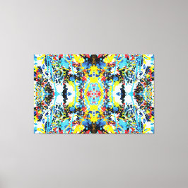 Lienzo Selfie cuántico del planeta Tierra 60x40