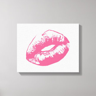 Lienzo Sellado con un beso