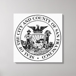 Lienzo Sello de la ciudad de San Francisco (California, E
