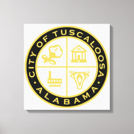 Lienzo Sello de Tuscaloosa (Alabama)