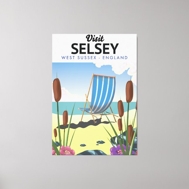 Lienzo Selsey West Sussex England (Anverso)