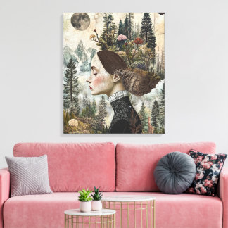 Lienzo Selva encantada