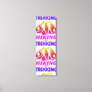 Lienzo Senderismo o senderismo