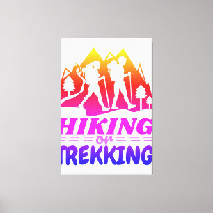 Lienzo Senderismo o senderismo