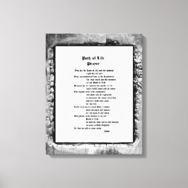 Lienzo Sendero de la plegaria de la vida