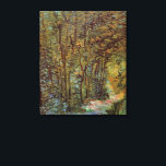 Lienzo Sendero en el bosque por Vincent van Gogh<br><div class="desc">Path in the Woods de Vincent van Gogh es una pintura pintada del paisaje de arte fino post impresionismo. Durante la temporada de otoño podrá dar un paseo por la naturaleza por el bosque, con árboles que bordean el sendero. Sobre el artista: Vincent Willem van Gogh (1853-1890) fue uno de...</div>