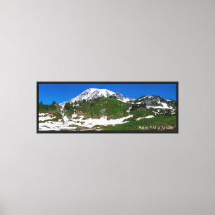 Lienzo Sendero Skyline en Paradise - Monte Rainier, WA