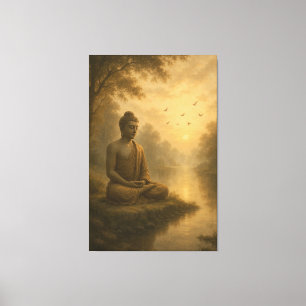 Lienzo Señor Buda