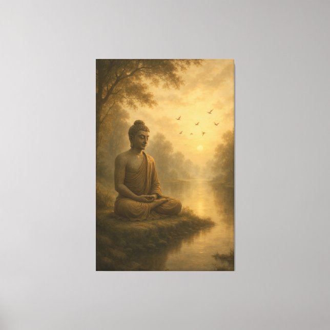 Lienzo Señor Buda (Anverso)