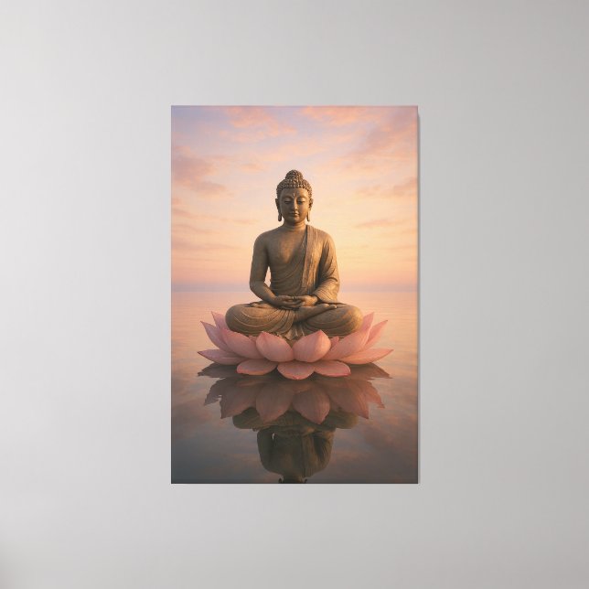 Lienzo Señor Buda (Anverso)