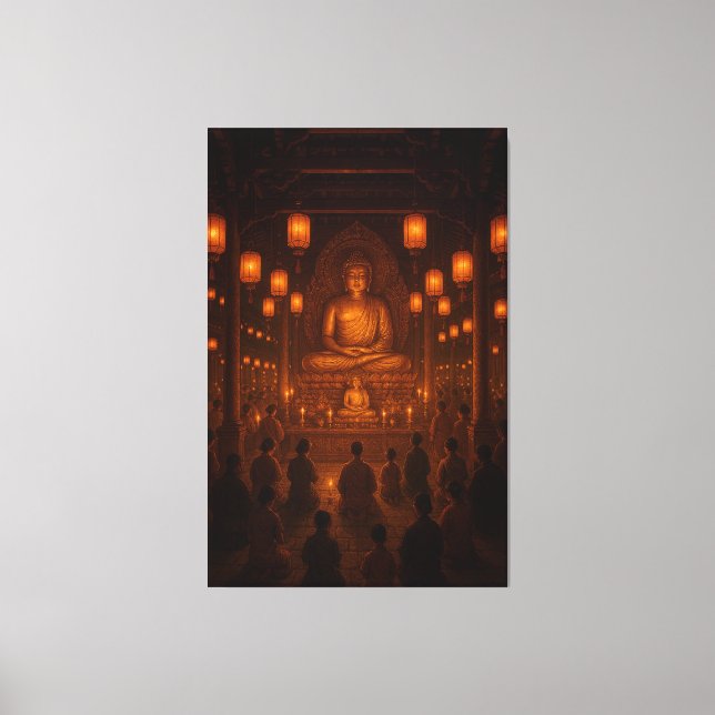 Lienzo Señor Buda (Anverso)