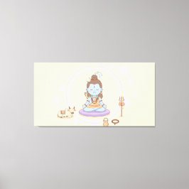 Lienzo Señor Shiva