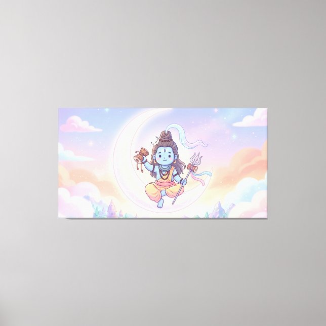 Lienzo Señor Shiva (Anverso)