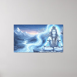 Lienzo Señor Shiva