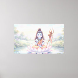 Lienzo Señor Shiva