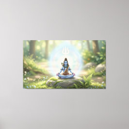 Lienzo Señor Shiva