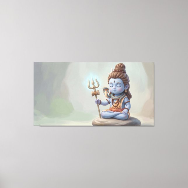 Lienzo Señor Shiva (Anverso)