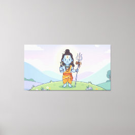 Lienzo Señor Shiva