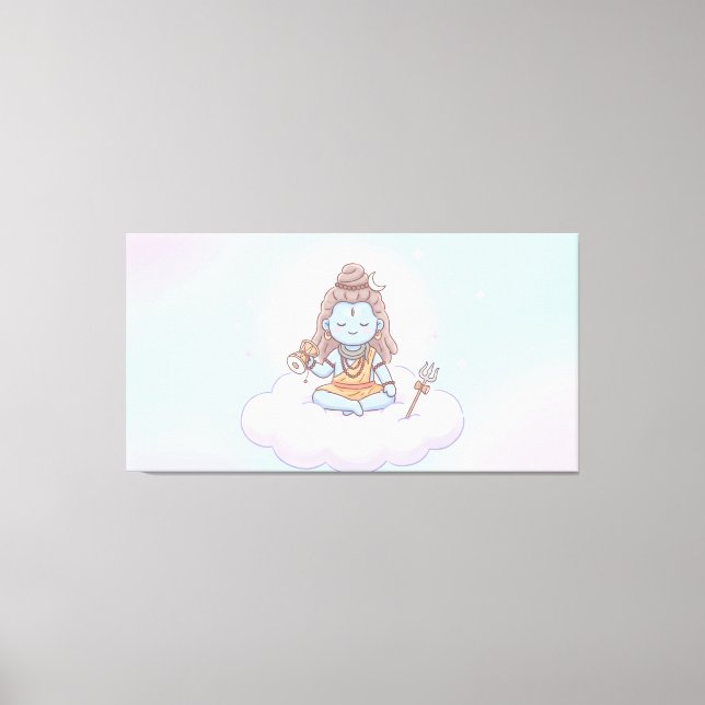 Lienzo Señor Shiva (Anverso)