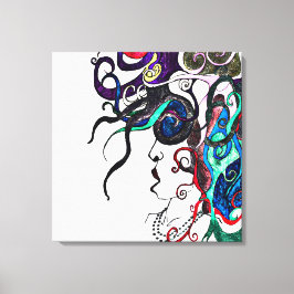 Lienzo Señora de la vida