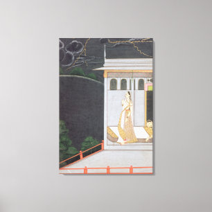 Lienzo Señora que espera a su amante