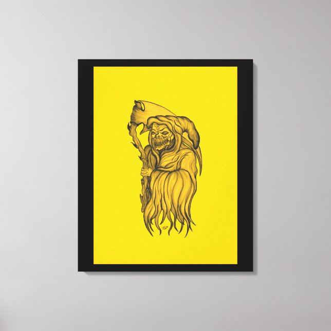 Lienzo Sensenmann - La muerte (Anverso)