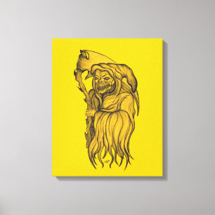 Lienzo Sensenmann - La muerte