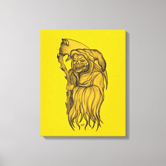 Lienzo Sensenmann - La muerte (Anverso)