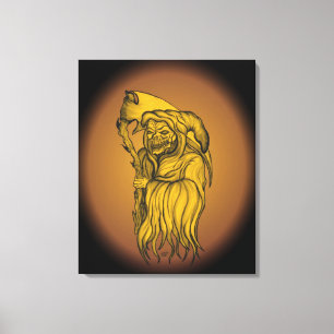 Lienzo Sensenmann - La muerte