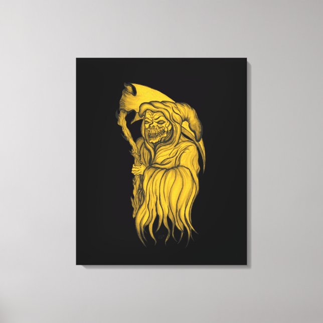 Lienzo Sensenmann - La muerte (Anverso)