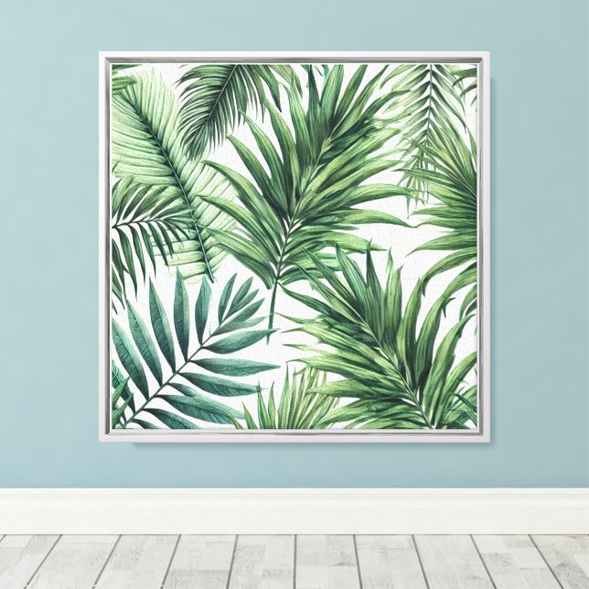 Lienzo Sentimiento Tropical (Insitu (piso de madera))