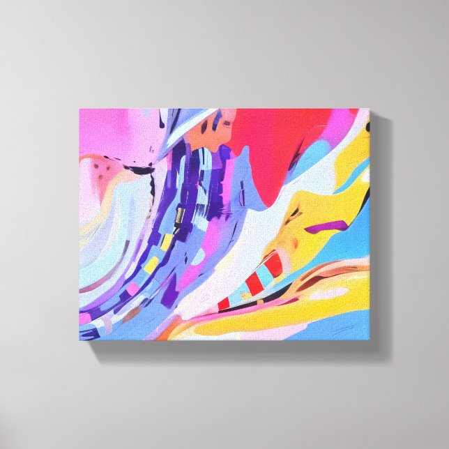 Lienzo Sentimientos que se han vuelto salvajes (Anverso)